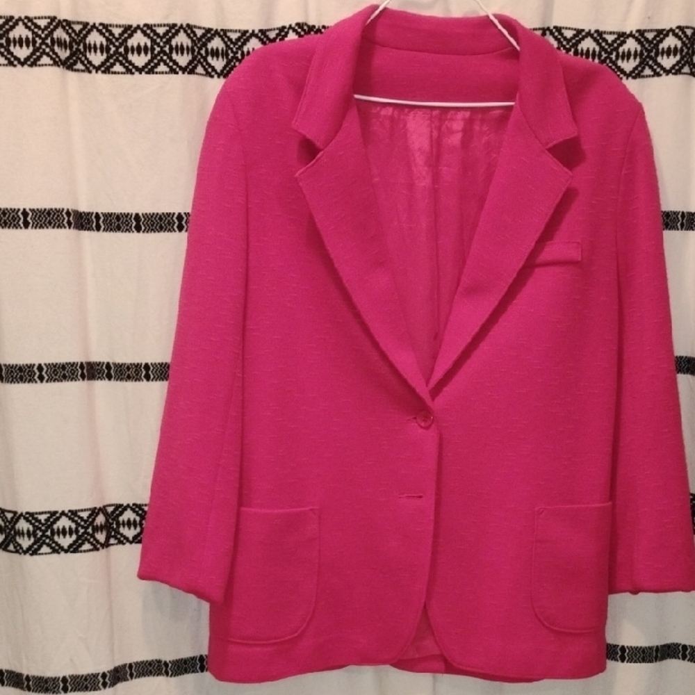 Women's Pink Blazer